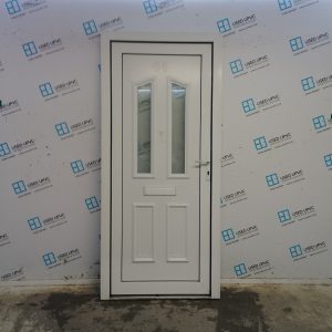 Used White Upvc Front Door 940mm x 2085mm C7D053