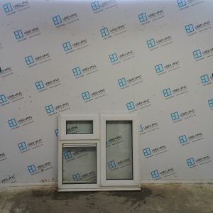 Used White Upvc Window 1040mm x 970mm OBS023