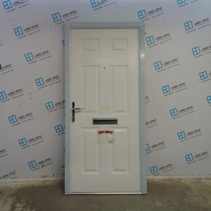 Brand New White Composite Front Door 970mm x 2060mm C1ND35