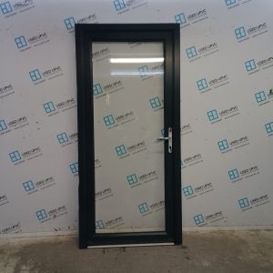 Used Anthracite Grey Upvc Back Door 980mm x 2095mm 0348