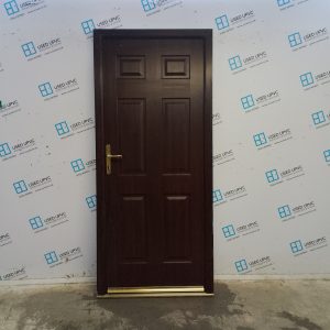 Used Rosewood Composite Back Door 925mm x 2085mm 0165