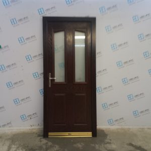 Used Rosewood Composite Back Door 900mm x 2030mm SC814