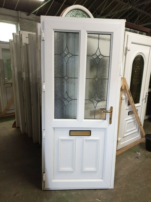 Used White Upvc Front Door 920 X 2050 (0075) - Image 3