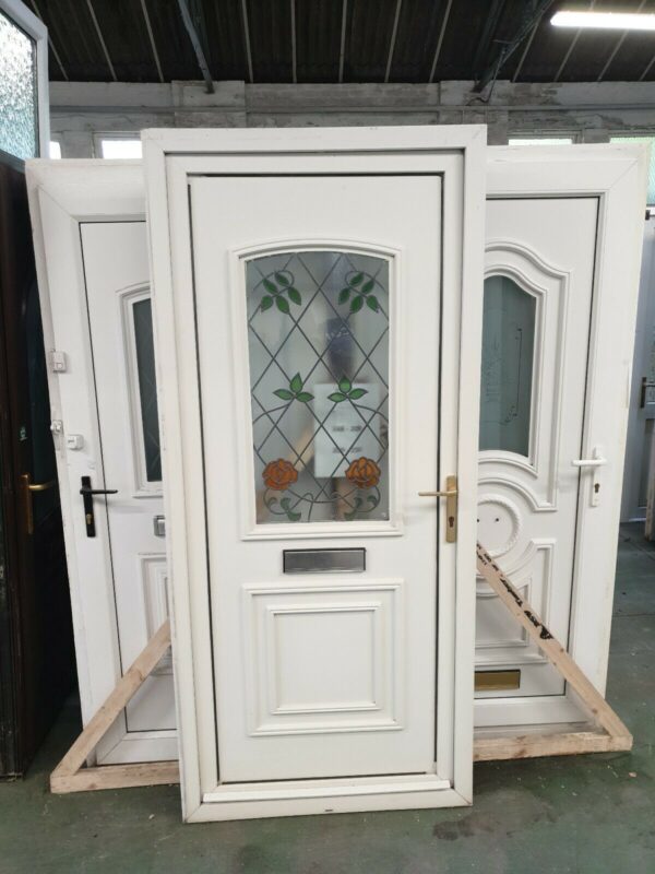 Upvc Front Door 945mm X 2100mm 0212