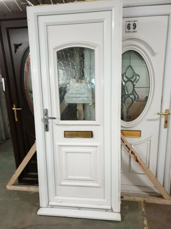 Upvc Front Door 885mm X 2085mm ( Reduce To 855mm )