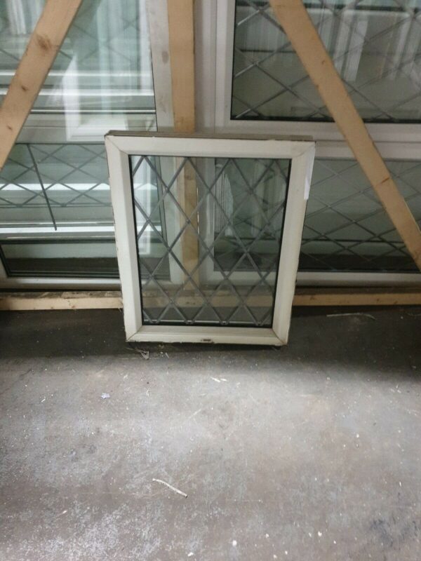 White Upvc Window 590 X 720 (W0326)
