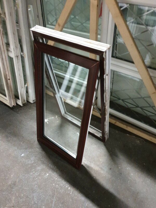 Woodgrain Upvc Window 615 X 1025 (W0168) - Image 3