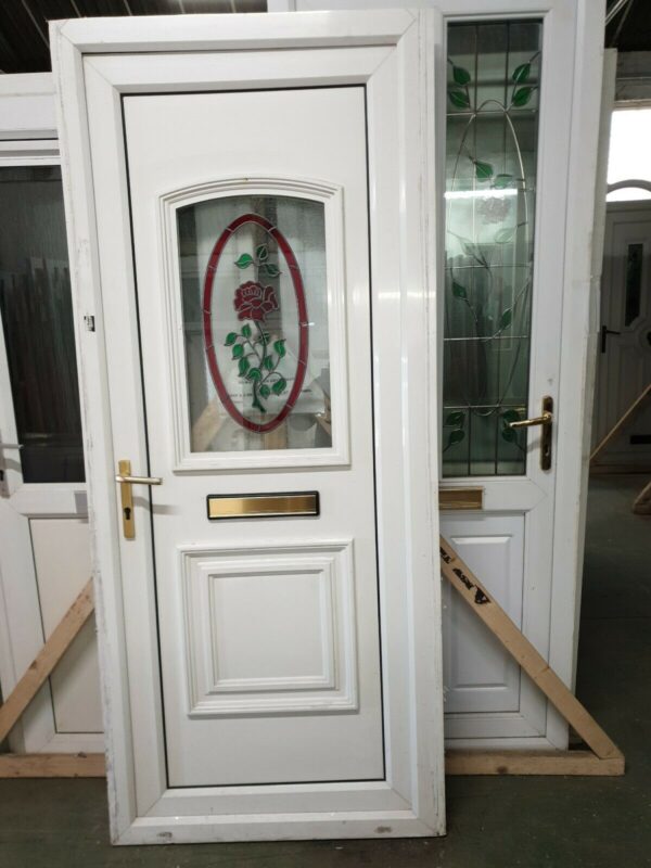 Upvc Front Door 930mm X 2145mm ( Reduce To 910mm )