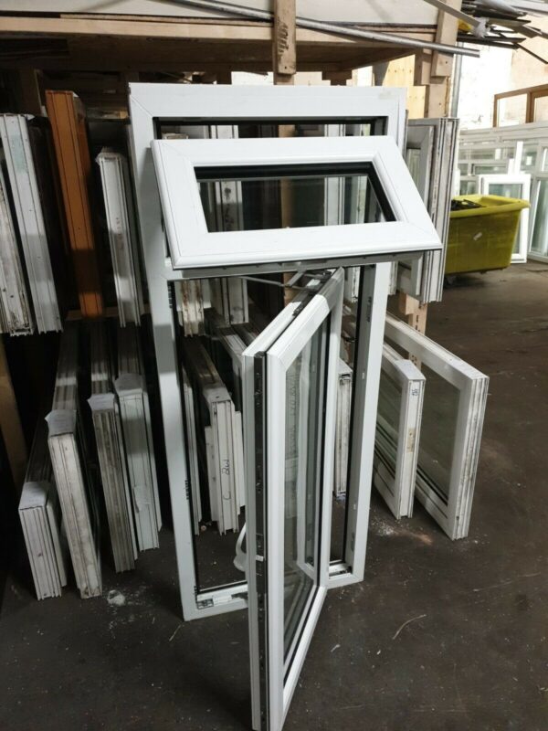 White Upvc Window 610 X 1520 (W0420) - Image 3