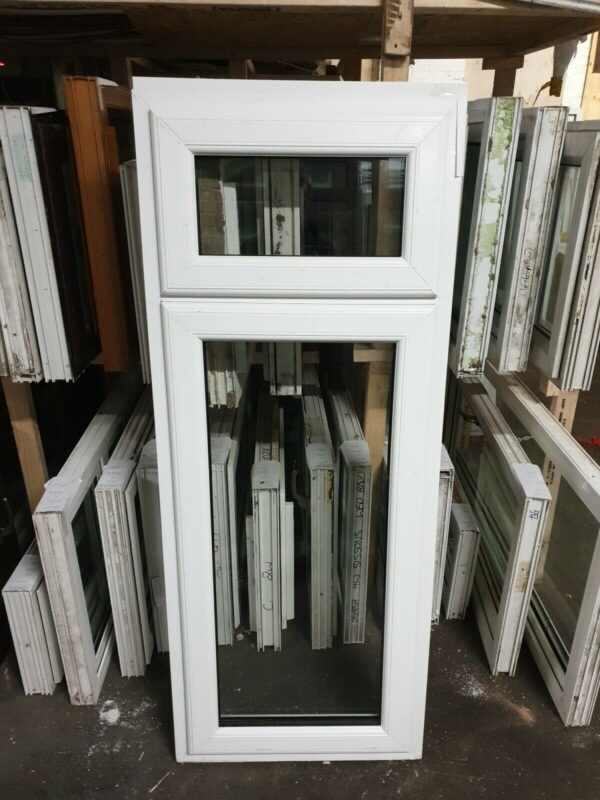 White Upvc Window 610 X 1520 (W0420)