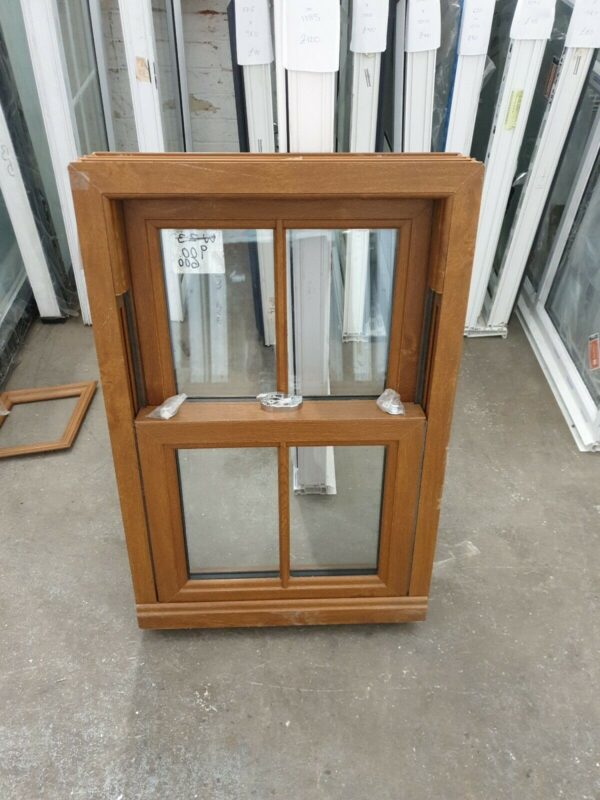 New Oak Upvc Window 600 X 900 X 135 (NW057) - Image 3
