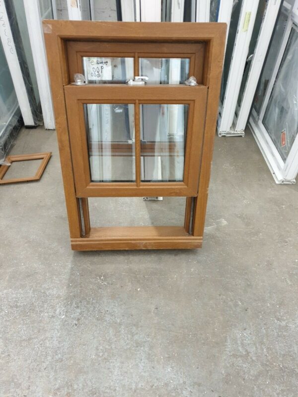 New Oak Upvc Window 600 X 900 X 135 (NW057) - Image 4