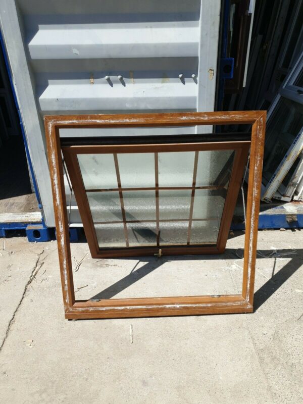 Upvc Window Light Oak 1040 X 1080 (C2W30) - Image 3