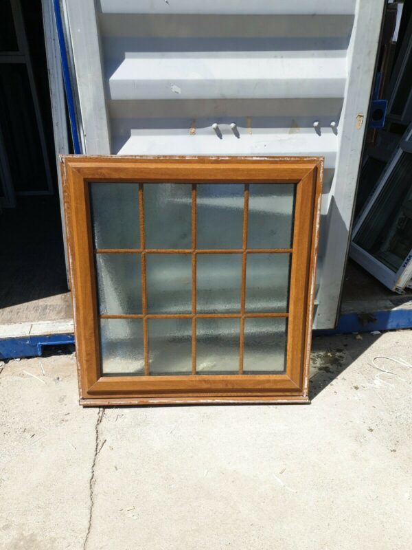 Upvc Window Light Oak 1040 X 1080 (C2W30) - Image 4