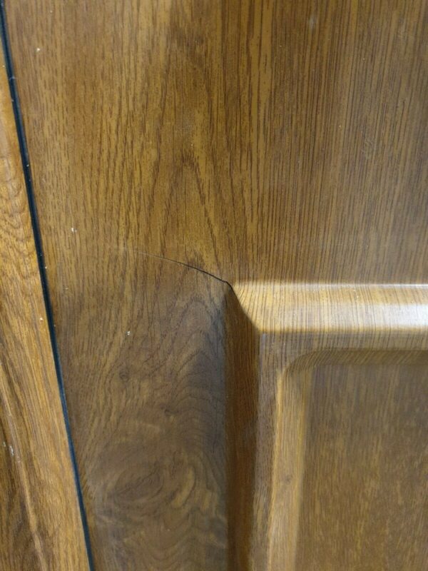 Used Oak Upvc Front Door 910 X 2050 (0045) - Image 4