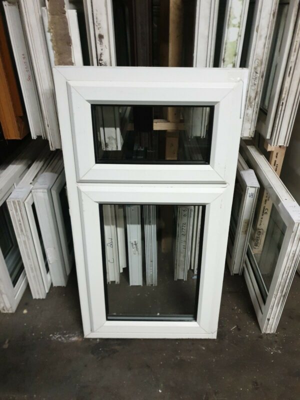 White Upvc Window 630 X 1185 (W0223)
