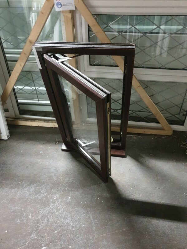 Woodgrain Upvc Window 630 X 1050 (W0319) - Image 3