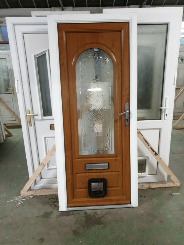 Upvc Front Door 890mm X 2060mm ( Reduce To 875mm )