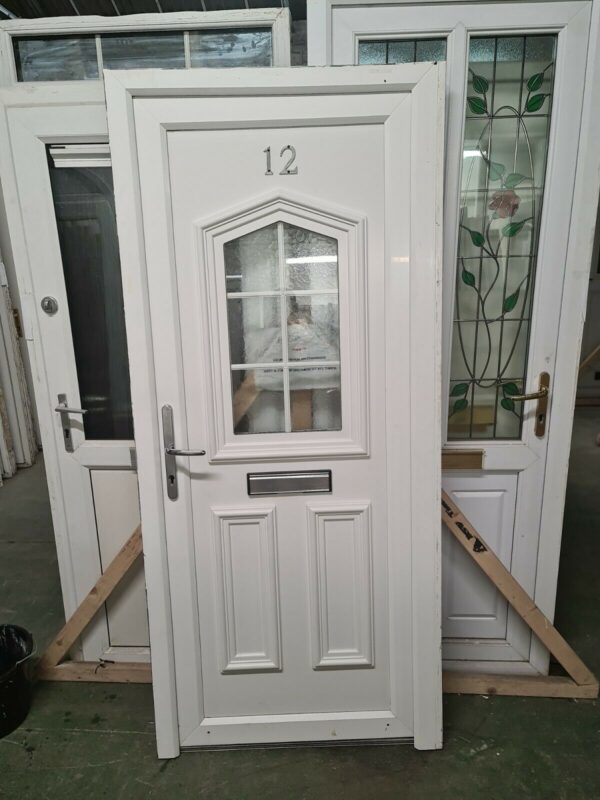 Upvc Front Door 925mm X 2075mm Reduce To 905mm (Ref 0108)
